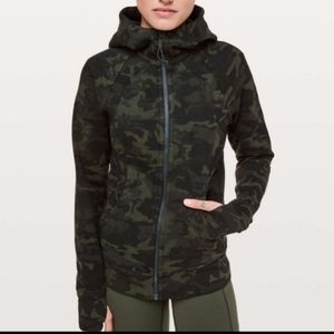 Lululemon Camo Scuba Hoodie